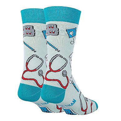 Men's Crew Socks-Scrub Life