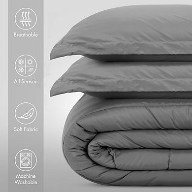 Soft Printed Microfiber Kids Comforter Set, Lightweight Breathable Bedding with Pillow Shams