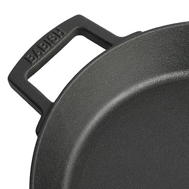 Babish Cast Iron Preseasoned Skillet