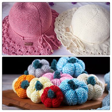Natural Cotton Raffia Yarn Crochet Paper Ribbon for DIY Wrapping Knitting