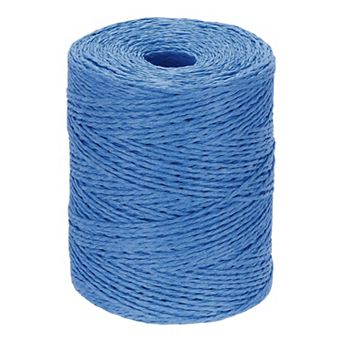 Natural Cotton Raffia Yarn Crochet Paper Ribbon for DIY Wrapping Knitting