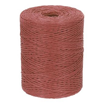 Natural Cotton Raffia Yarn Crochet Paper Ribbon for DIY Wrapping Knitting