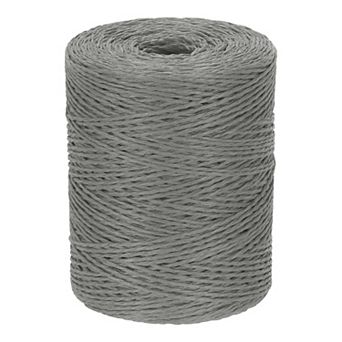Natural Cotton Raffia Yarn Crochet Paper Ribbon for DIY Wrapping Knitting