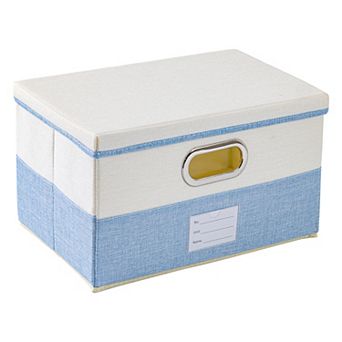Storage Cube Fabric Storage Bin with Lids for Shelves Collapsible Storage Basket for Clothes