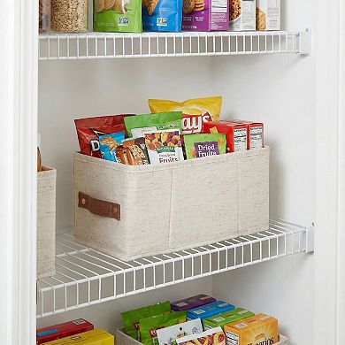 Storage Cube Fabric Storage Bin with Handles for Shelves Collapsible Storage Basket for Clothes