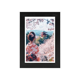 6.7x4.73x0.51 inch 1 pc Picture Frame, Crystal-Clear Display, Wood Frame