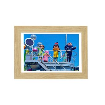 8.67x6.7x0.51 inch 1 pc Picture Frame, Crystal-Clear Display, Wood Frame