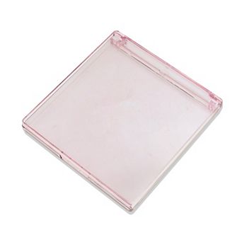 3.94"x3.94"x0.51" 1 pc Reusable Single Layer Square Storage Box