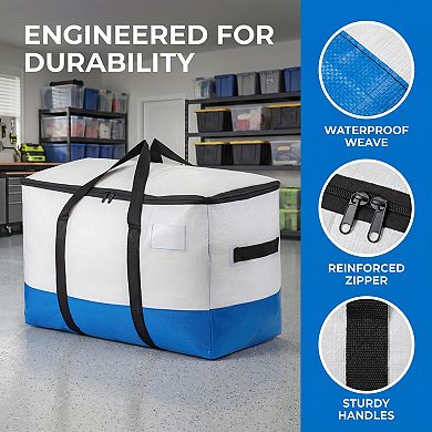 Clothes Storage Foldable Storage Moving Bags for Organizing Clothing Closet Organizers with Handles