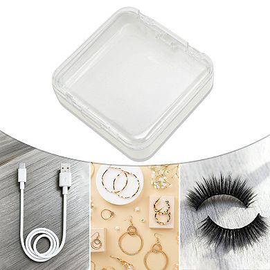 1Pc Double Layer Rounded Corner Storage Box