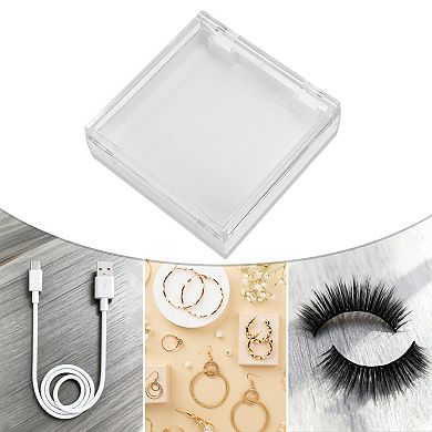 1Pc Single Layer Square Storage Box