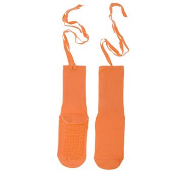 1Pair For Barre Workout, Pilates Socks with Non-Slip Grips