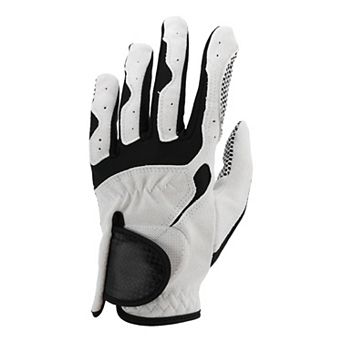 7.29 x 3.74 inch 1 pc Left Hand Golf Glove White Black