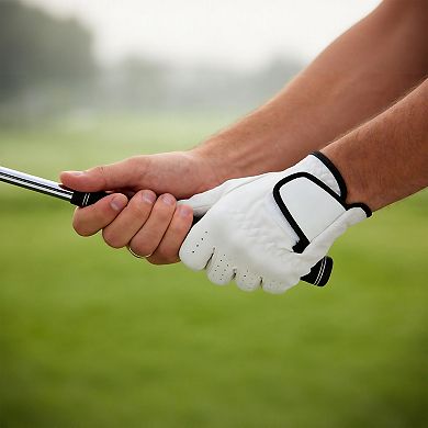 7.09 x 3.55 inch 1Pc Reusable Left Hand Golf Glove White
