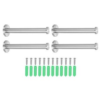 0.87 x 0.63 Inch(LxDIA) Bathroom Towel Hook 4 pc