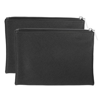 7.5 x 4.7 x 0.4inch, 2 pc Waterproof Organizer Bag Zipper Pouch Travel Toiletry Bag