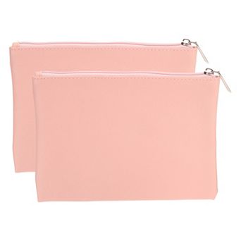 7.5 x 4.7 x 0.4inch, 2 pc Waterproof Organizer Bag Zipper Pouch Travel Toiletry Bag