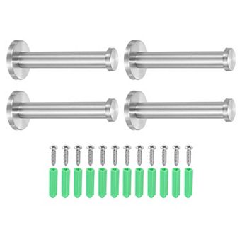 Stainless Steel Bathroom Towel Hook 4 pc