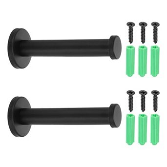 4.02 Inch Heavy Duty Coat Hooks Round Wall Mounted Hook, 0.87 x 0.63 Inch(LxDIA)