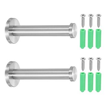 4.02 Inch Heavy Duty Coat Hooks Round Wall Mounted Hook, 0.87 x 0.63 Inch(LxDIA)