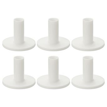 6 pc 1.77 Inch Rubber Golf Practice Tee, Rubber Driving Tee-Fitting for Outdoor