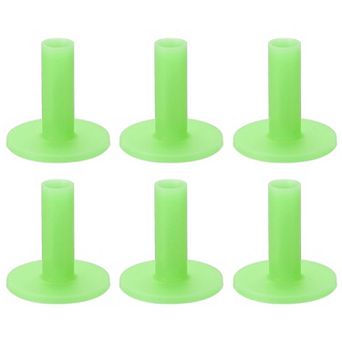 6 pc 2.13 Inch Rubber Golf Practice Tee, Rubber Driving Tee-Fitting for Outdoor