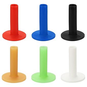 6 pc 2.76 Inch Rubber Golf Practice Tee, Rubber Driving Tee-Fitting for Outdoor