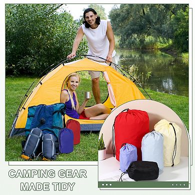 1Pc Sleeping Bag Storage Sack, Waterproof Outdoor Storage