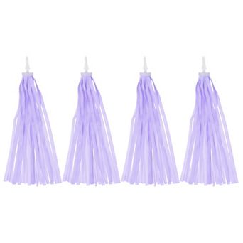 4 pc Bike Streamers, Colorful Scooter Handlebar Tassels Grips Ribbon