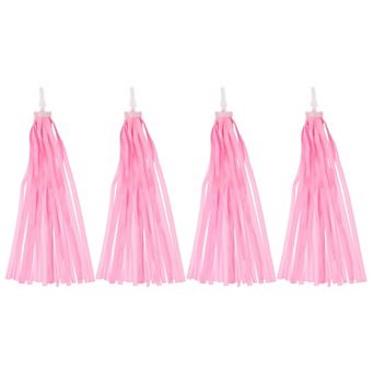 4 pc Bike Streamers, Colorful Scooter Handlebar Tassels Grips Ribbon