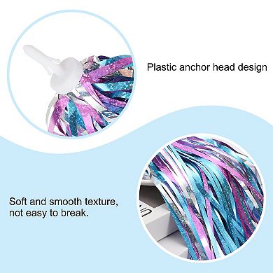 4Pcs Scooter Handlebar Tassels Grips Ribbon Decorations