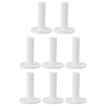 8 pc 3.1 Inch Rubber Golf Tee, Golf Practice Tees Training