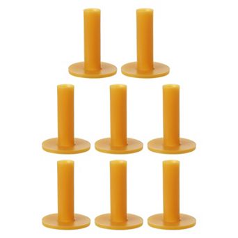 8 pc 2.8 Inch Rubber Golf Tee, Golf Practice Tees Training