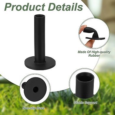 6PCS 3.27 Inch Rubber Golf Practice Tee, Rubber Driving Tee-Fitting for Outdoor