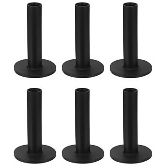 6 pc 3.27 Inch Rubber Golf Practice Tee, Rubber Driving Tee-Fitting for Outdoor