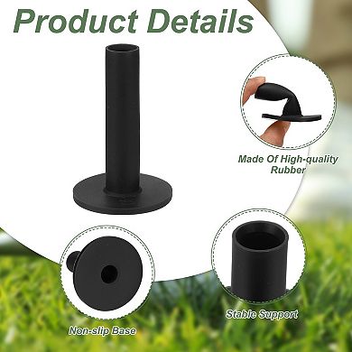 6PCS 3.15 Inch Rubber Golf Practice Tee, Rubber Driving Tee-Fitting for Outdoor