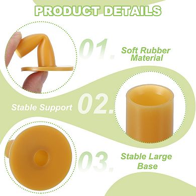 8PCS 3 Inch Rubber Golf Tee, Golf Practice Tees Training