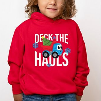 Leo the Truck Deck The Hauls - Toddler Hoodie