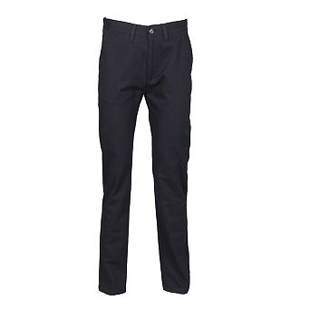 Henbury Mens 65/35 Flat Fronted Chino Trousers