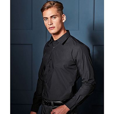 Premier Supreme Heavier Weight Poplin Long Sleeve Work Shirt