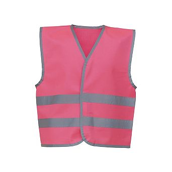 Yoko Hi-Vis Childrens/Kids Reflective Border Waistcoat
