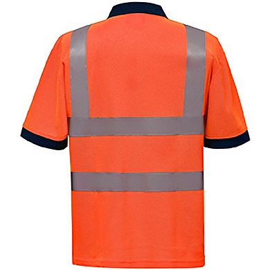 Yoko Hi-Vis Short Sleeve Polo Shirt / Mens Workwear