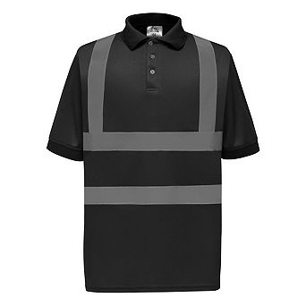 Yoko Hi-Vis Short Sleeve Polo Shirt / Mens Workwear
