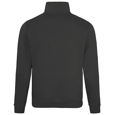 Awdis Mens Plain Sophomore ¼ Zip Sweatshirt