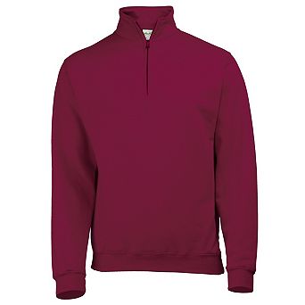 Awdis Mens Plain Sophomore ¼ Zip Sweatshirt