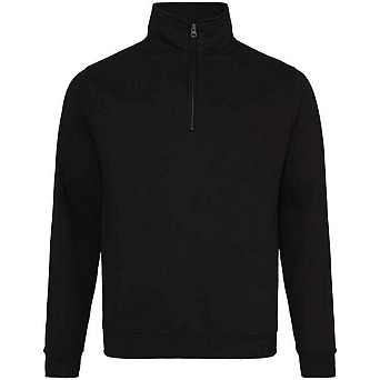 Awdis Mens Plain Sophomore ¼ Zip Sweatshirt