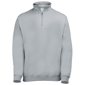 Awdis Mens Plain Sophomore ¼ Zip Sweatshirt