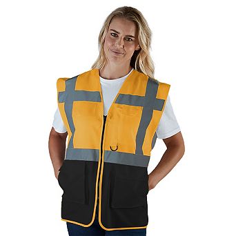 Yoko Hi-Vis Premium Executive/Manager Waistcoat / Jacket