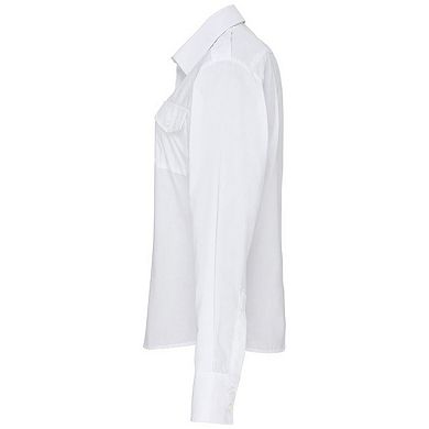 Premier Womens/Ladies Long Sleeve Pilot Shirt