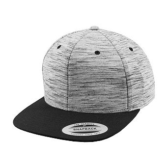 Flexfit By Yupoong Unisex es Melange Crown Snapback Cap